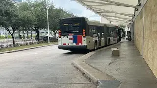 | Rainy Day | Riding Houston METRO 2 Bellaire | Fondren Station to TMC TC |