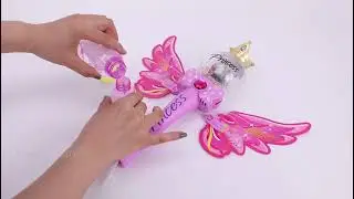 chenghai toys princess bubble wand with flash light