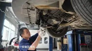 Auto Ac Compressor  Oil Balancing Operation Process | 油平衡操作流程