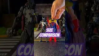 Mess Toys Spiderman - Size Comparison