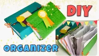Best out of Waste Ideas I Easy DIY Document Organizer using Waste Material | Waste Material Craft