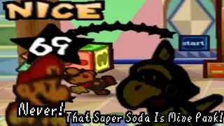 Paper Mario Dark Star Edition Super+Ultra+Mega Curse Berserker Mario vs Chapter 8 Enemy
