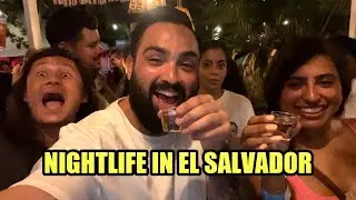 Crazy Nightlife in El Salvador 🇸🇻  (El Tunco)