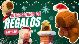 CAPIBARAS en un INTERCAMBIO DE REGALOS muy especial🎁🎄