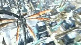 The Legend of Dragoon (PS1) - The Divine Dragon Attacks Deningrad