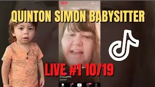 Quinton Simon Babysitter Diana McCarta Live 10/19 -Says LE checked her cameras #quintonsimon