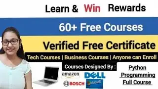 Complete Any Free Courses & Win Rewards | Python Free Certification Course | Beginner to Advance