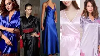 Outstanding stylish bridal nightwear gown ideas