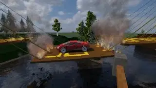 Teardown - Fire Physics #46 (THE BURNING BRIDGE)