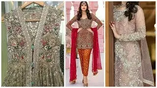 Designers Fanci Latest Stylish Party Wear Dresses Desine Images //2019