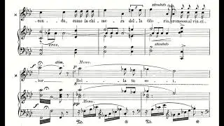 La Dolcissima efigie (Adriana Lecouvrer - F. Cilea) Score Animation