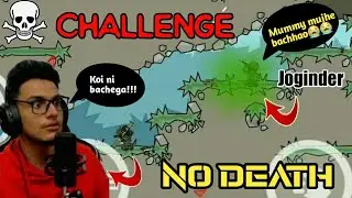 No death challenge in mini militia (sab ke sab marenge)😈 Ft. @Triggered Insaan