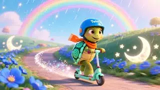 Twinkle Turtle's Magic Scooter | Adventure Song for Kids | Nursery Rhymes & Songs for Children