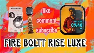 FIRE-BOLTT RISE LUXE | फायर बोल्ट राइज लक्स | #amazon #watch #smartwatch #firebolttsmartwatch 