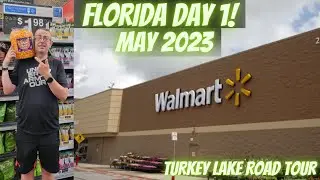 Orlando Florida Vlog Day 1| Walmart Turkey Lake Road Near International Drive Shopping Trip !