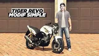 REVIEW HONDA TIGER REVO 2013 MODIF SIMPLE