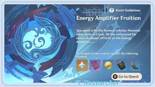 Energy Amplifier Fruition | Act 1: 