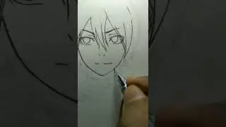 DRAWING YATO from noragami. #anime #drawing #shorts