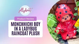 Product Review: Monchhichi Boy in a Ladybug Raincoat Plush
