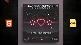Heart Css Animation | Vibrating Heart Using Css | Css Pulse Effect