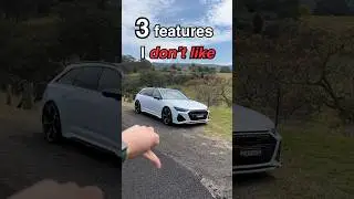 The Audi RS6 isn&rsquo;t perfect 😢
