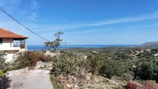 Cretan Value - CV 10219 - Plot with great sea & mountain views inside the village limits of Kournas