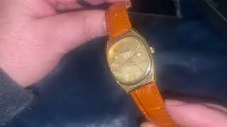 Rado 70s Gold Elipse Case Quartz FOR SALE
