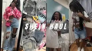 $300 SHEIN TRY ON HAUL | Back 2 School Clothes + Accessories + New styles (30+ items)