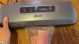 Unboxing & Review AOOZI Vacuum Sealer Machine