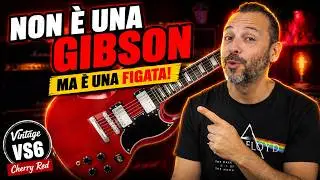 Non &egrave; una Gibson SG ma &egrave; una FIGATA! Vintage VS6 Reiussed Cherry Red.