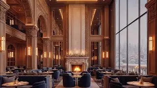 Relaxing Winter Jazz Music in an Indoor Coffee Shop Ambience ⛄ Soft Jazz Background Music to Unwind