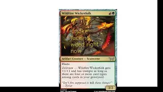 MTG Deck Tech! 2 Time RCQ winner! Gruul Delirium Deck showcase with Extra Object!