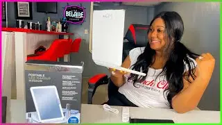 NEW LUMEE LED LIGHT MAKEUP MIRROR | REVIEW