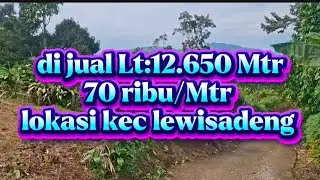 Jual tanah kebun manggis,durian lewisadeng Lewiliang bgr barat 