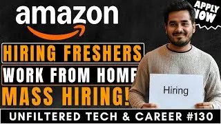 Amazon Hiring For Work From Home Roles | Investigation Specialist | Fresher Remote Jobs 2025 🔥