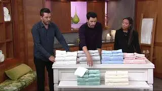 Scott Living 100% Cotton Air Rich 6 Piece Towel Set on QVC
