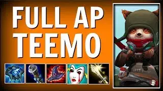 FULL AP TEEMO CARRYING IN LATE GAME!! PERFECT BUILD?!