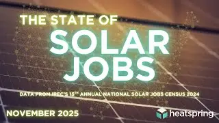 Состояние рабочих мест в сфере солнечной энергетики &mdash; ноябрь 2025 г.