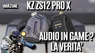 I PRO PAZZI PER LE CUFFIE KZ ZS12 PRO X IEM IN EAR + GAMING AUDIO COACHING