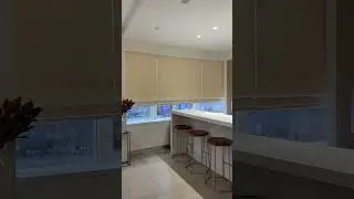 Motorized Roman Shades Installation Long Island &ndash; Custom Shade Solutions Nassau County NY #shorts