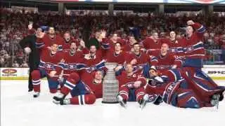 NHL 08 - Montreal Canadiens Win The Stanley Cup On Playstation 3