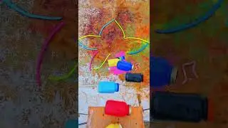🎈Crushing Crunchy & Soft Things ! Breaking Glass Bottles 🔥 #asmr #satisfyingvideos