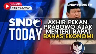 🔴LIVE AKHIR PEKAN, PRABOWO AJAK MENTERI RAPAT BAHAS EKONOMI | Sindo Today | 13/10