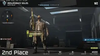 Call of Duty_Warzone Resurgence Solo 12&3 2nd Place 3rd Partied For The L