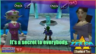 Ocarina of Time - Spaceworld '97 BETA Experience - Market Item Shop, Chamber of Sages & more!