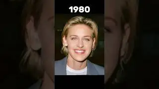 Ellen DeGeneres (1980-2024) evolution #ellendegeneres #viral #shorts