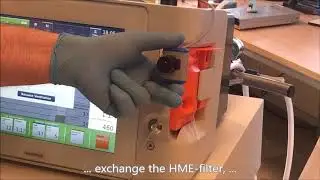 Ventinova Medical - Evone - Changing the HME filter