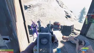 RUST CONSOLE \\ I DEFENDED THE RAID LOL