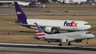 WATCHING AIRPLANES @ MEMPHIS - 20 Minutes Plane Spotting