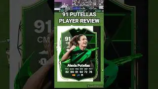 91 PUTELLAS Player Review in EA FC 24 #Shorts #Short #eafc24